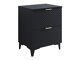 Standing bathroom cabinet for washbasin Liretu 101 (Black)