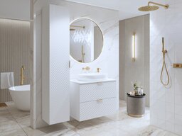 Bathroom set Liretu 108 (White)