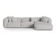 Moduulikulmasohva Sorcoro 120 (Monet Silver)