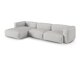 Moduulikulmasohva Sorcoro 121 (Monet Silver)