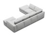 Moduulikulmasohva Dalodei 114 (Babel Light grey)
