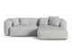 Moduulikulmasohva Sorcoro 123 (Monet Silver)