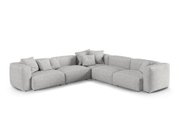 Moduulikulmasohva Sorcoro 131 (Monet Silver)