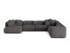 Moduulikulmasohva Sorcoro 132 (Monet Anthracite)