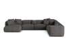 Moduulikulmasohva Sorcoro 132 (Monet Anthracite)