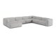 Moduulikulmasohva Sorcoro 132 (Monet Silver)