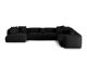 Moduulikulmasohva Sorcoro 133 (Boston Black)