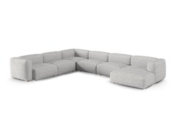 Moduulikulmasohva Sorcoro 133 (Monet Silver)