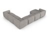 Moduulikulmasohva Sorcoro 133 (Monet Graphite)