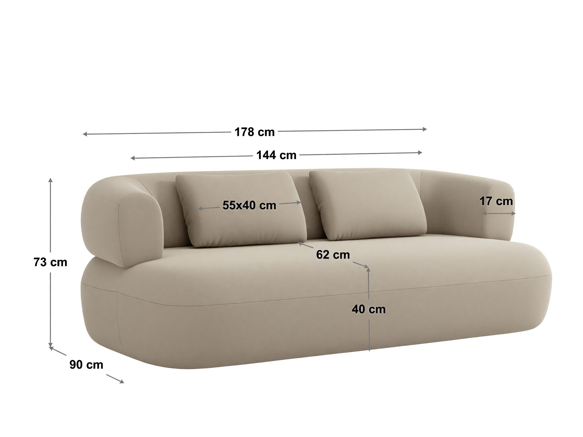 Sohva Beckley 143 (Perfect Harmony 63)