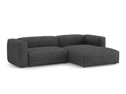 Kulmasohva Sorcoro 136 (Monet Anthracite)