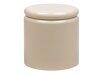 Sivupöytä Burleson 595 (Kiiltävä Beige)