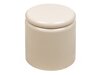 Sivupöytä Burleson 595 (Kiiltävä Beige)