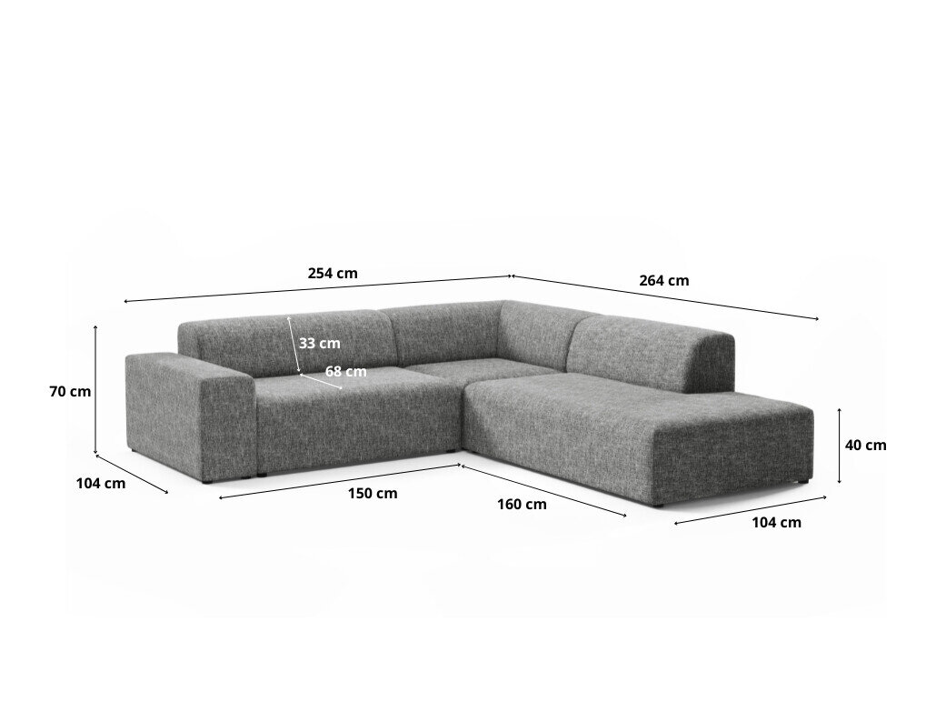 Moduulikulmasohva Lutivi 103 (Imo 10)