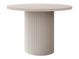 Pöytä Cupedo (Kevyt travertiini + Beige)