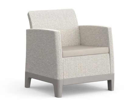 Ulkonojatuoli Forney 134 (Vaalea beige)
