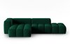 Kulmasohva Odeveno 105 (Casino Deep Green)
