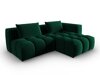 Kulmasohva Odeveno 106 (Casino Deep Green)