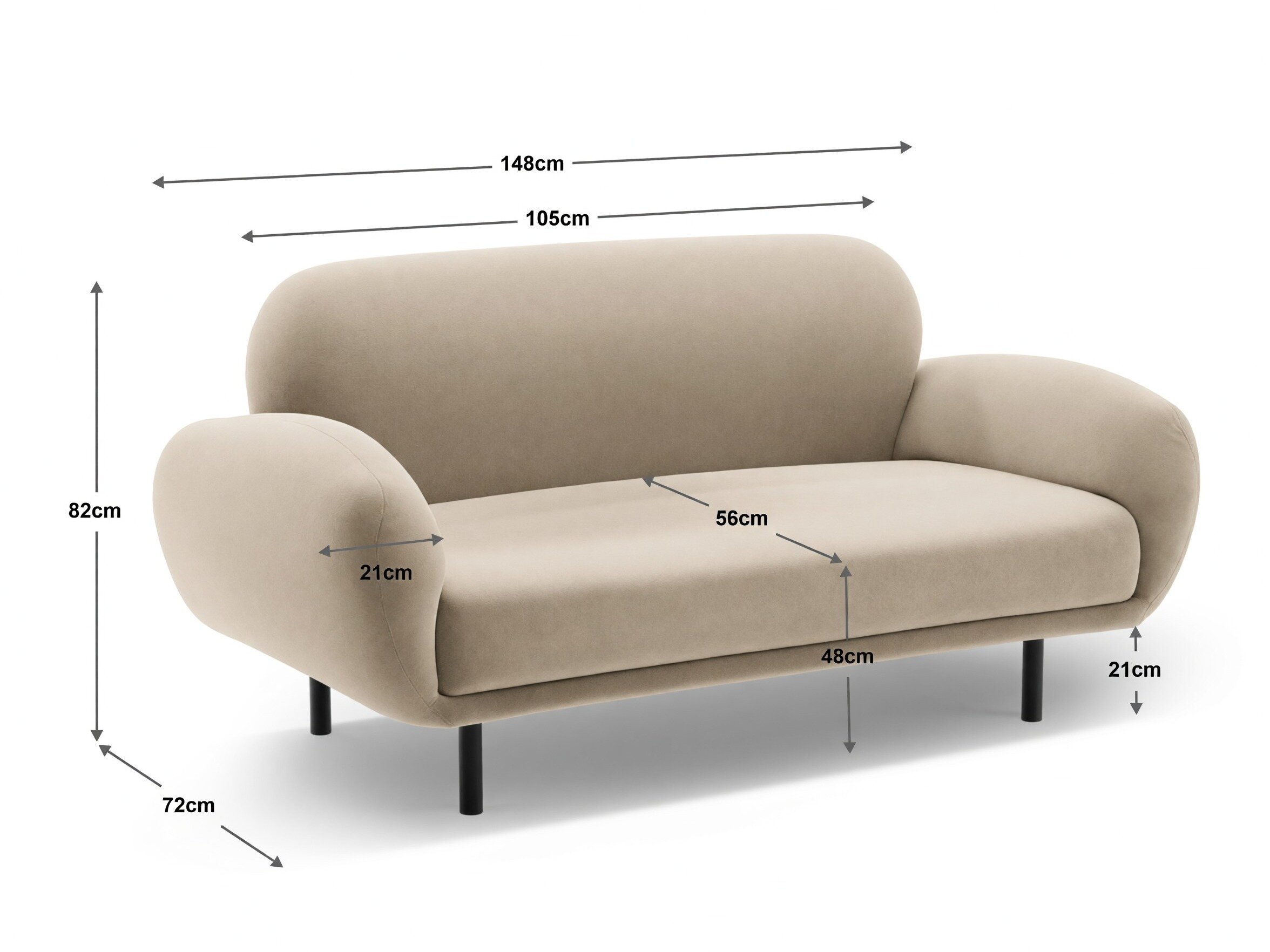 Sohva Beckley 342 (Silencio 72)