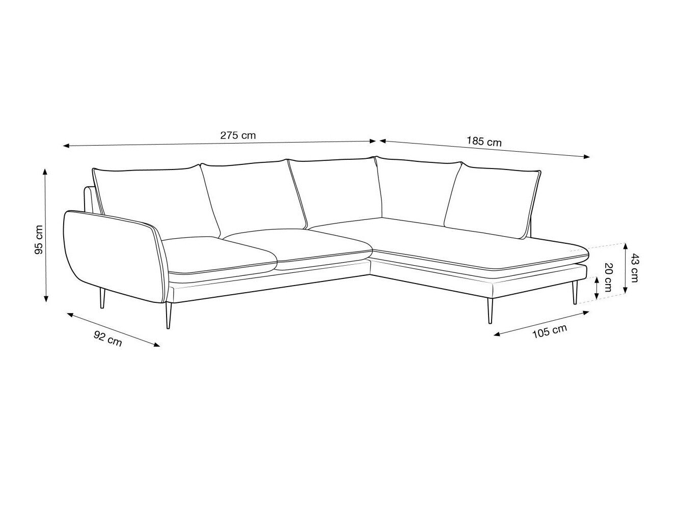 Kulmasohva Ferlevi 112 (Bluvel 89)