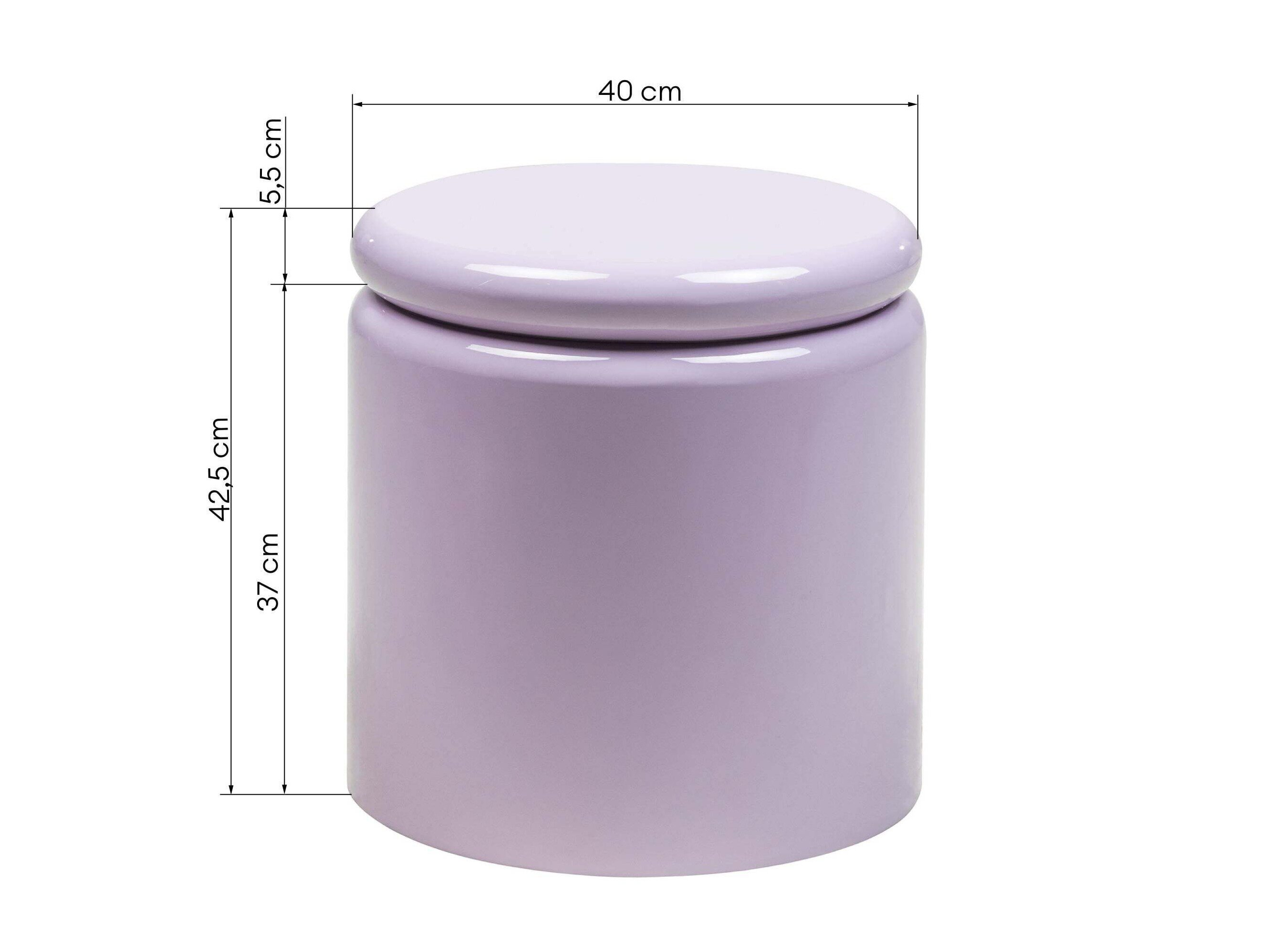 Sivupöytä Burleson 595 (Kiiltävä violetti)