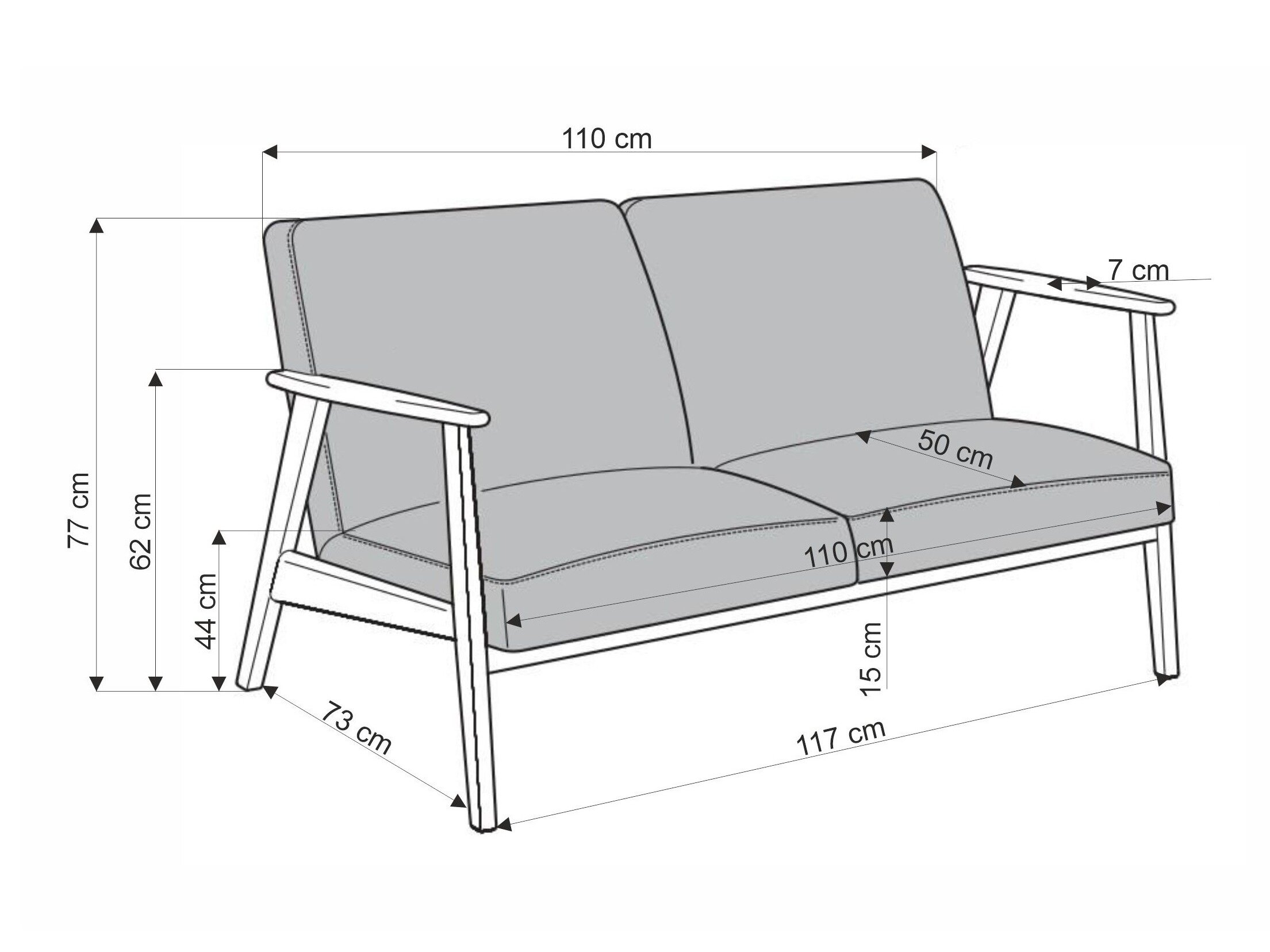 Sohva Houston 2144 (Castel 39)