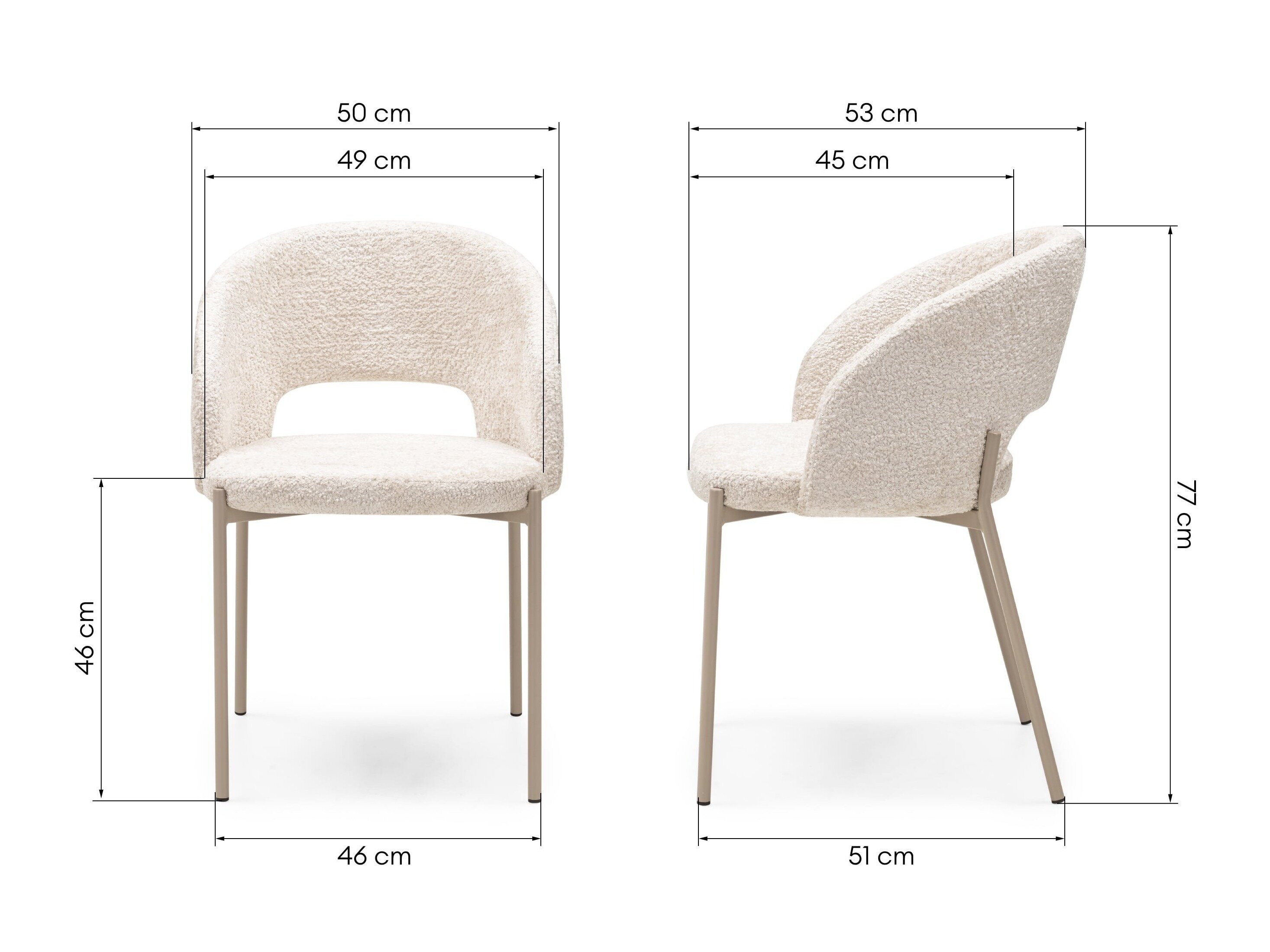 Tuoli Burleson 390 (Vaalea beige)
