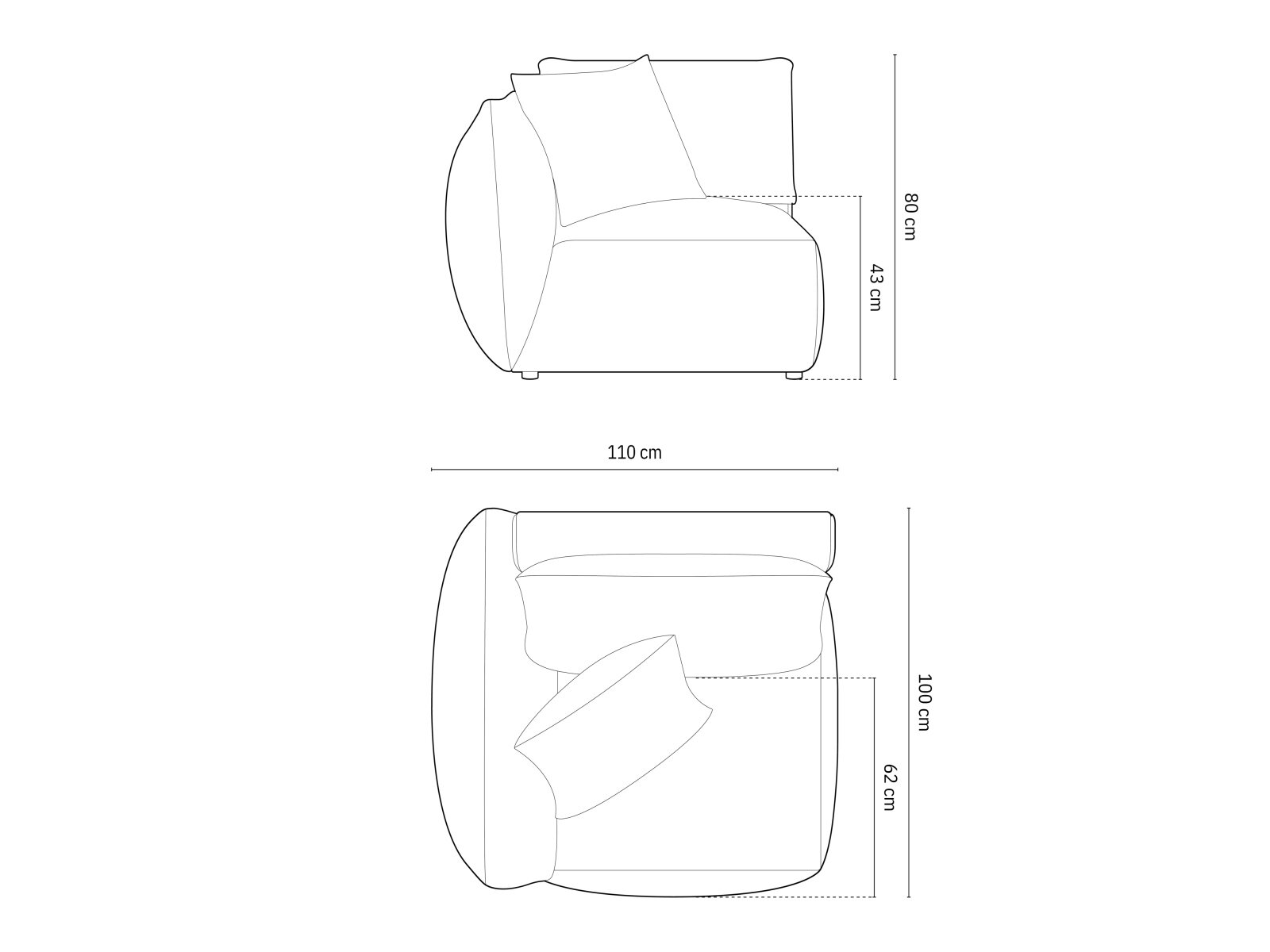 Modulaarinen istuinyksikkö Ruvmone 101 (Lins 07)