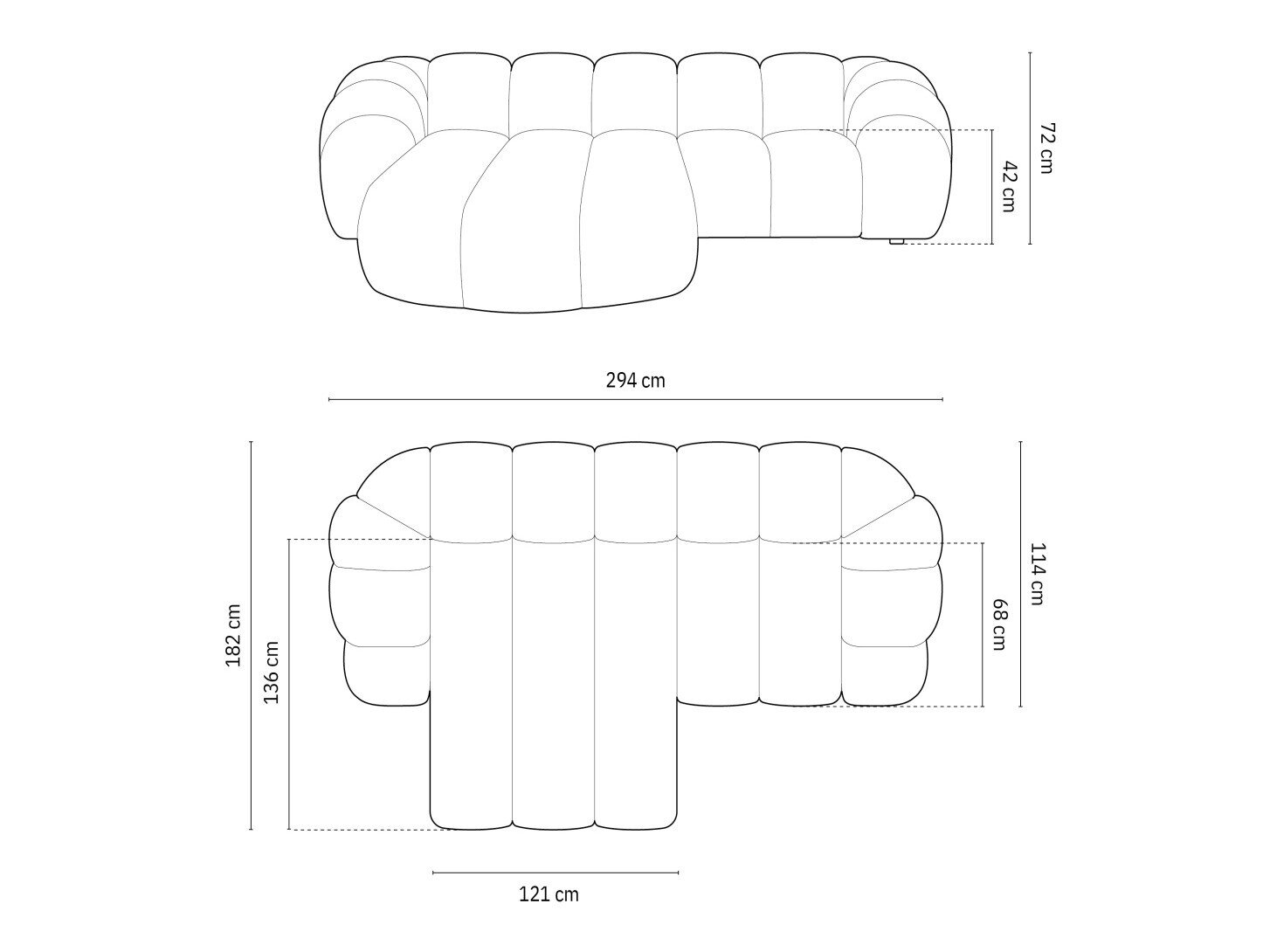Kulmasohva Cirnolu 105 (Bubble 10)