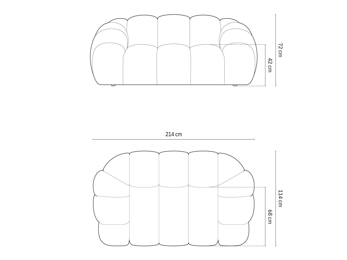 Sohva Cirnolu 100 (Bubble 10)