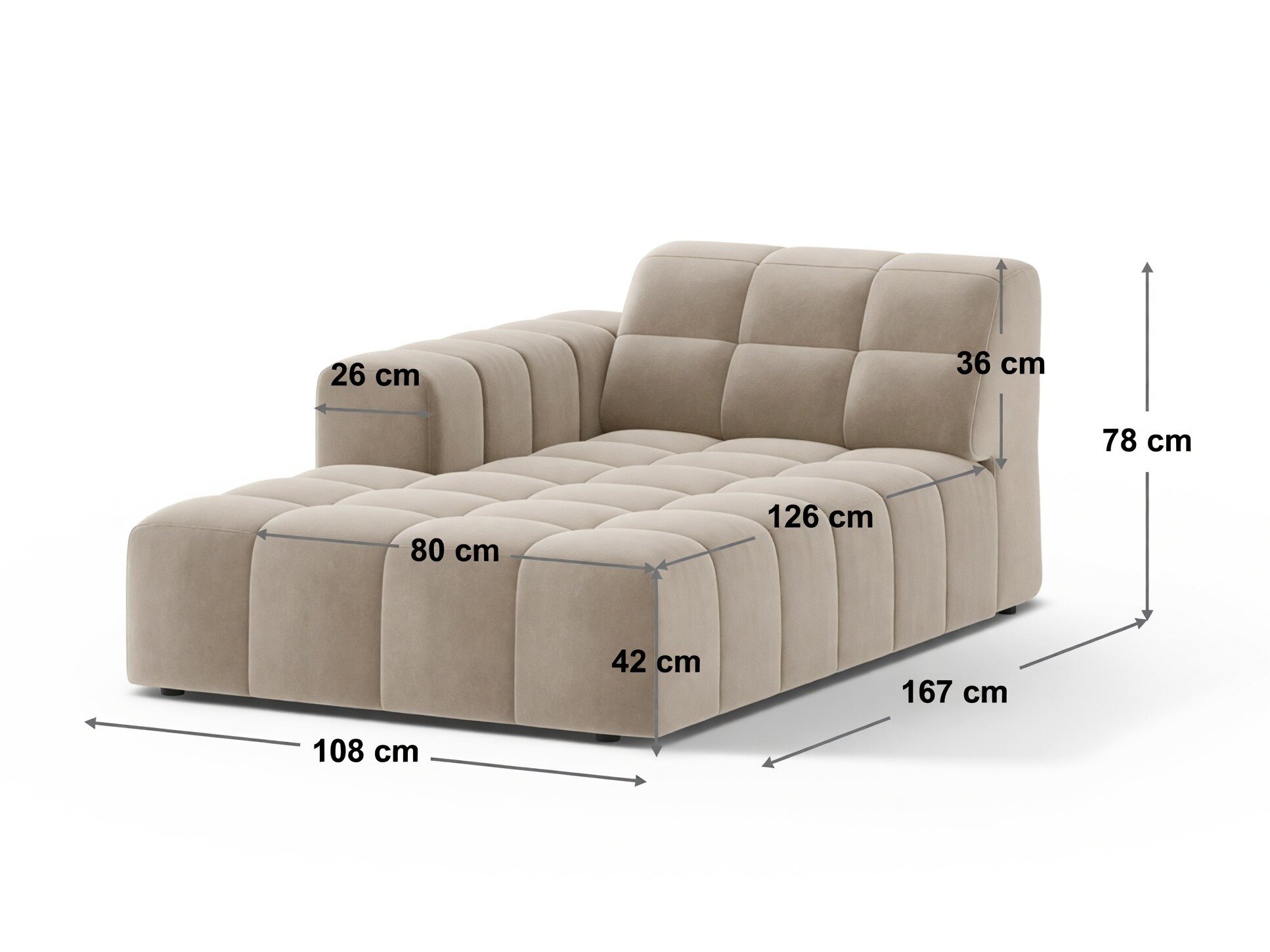 Modulaarinen istuinyksikkö Somelo 114 (Eden 12)
