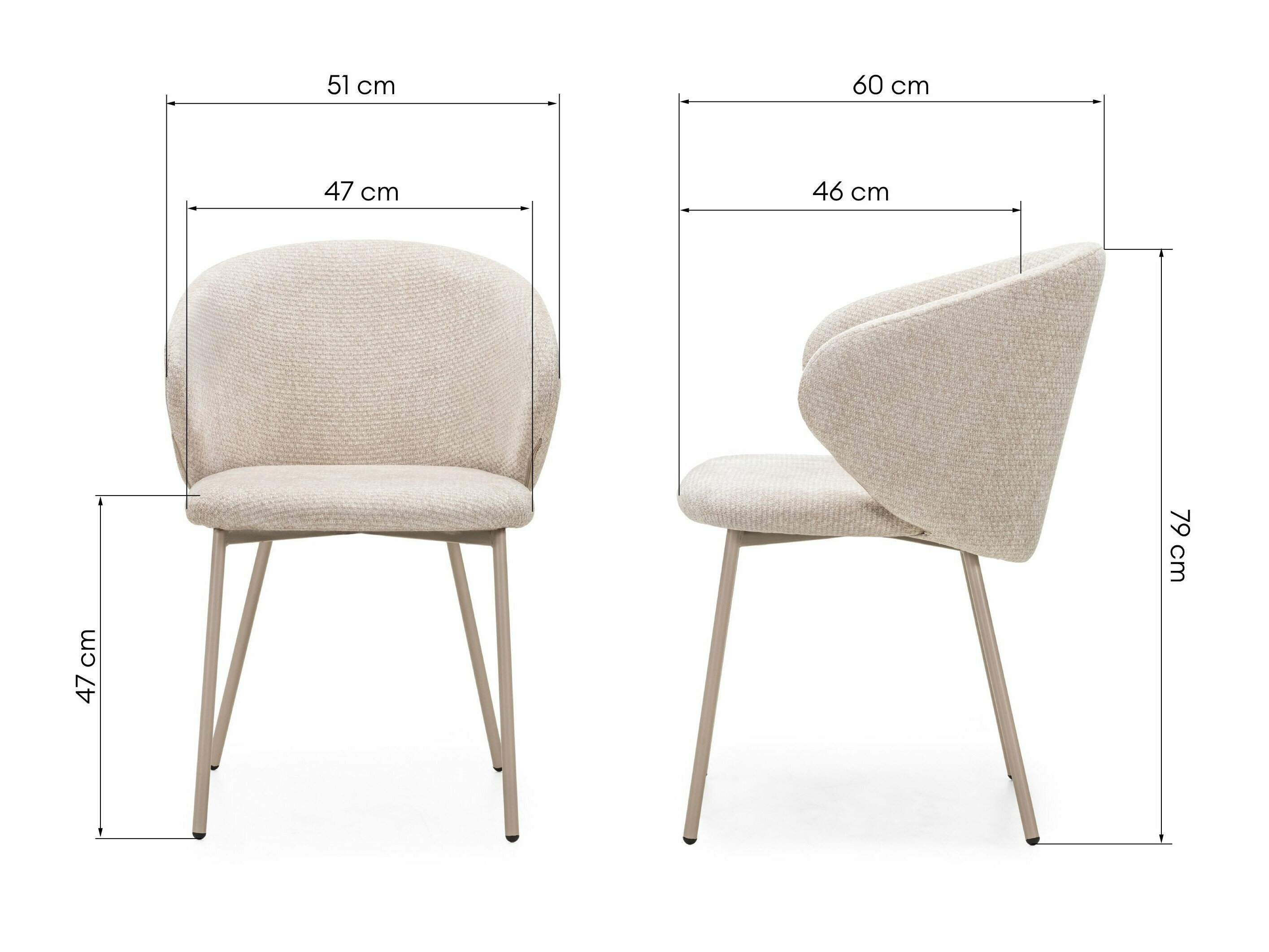 Tuoli Burleson 400 (Vaalea beige + Musta)