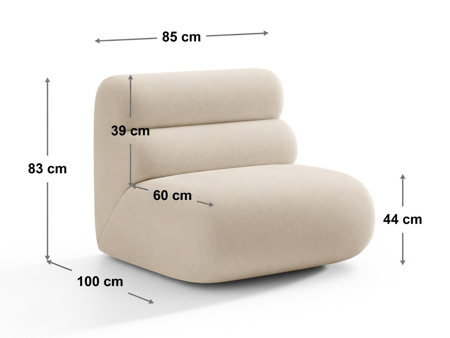 Modulaarinen istuinyksikkö Cirbeno 106 (Golden 46)