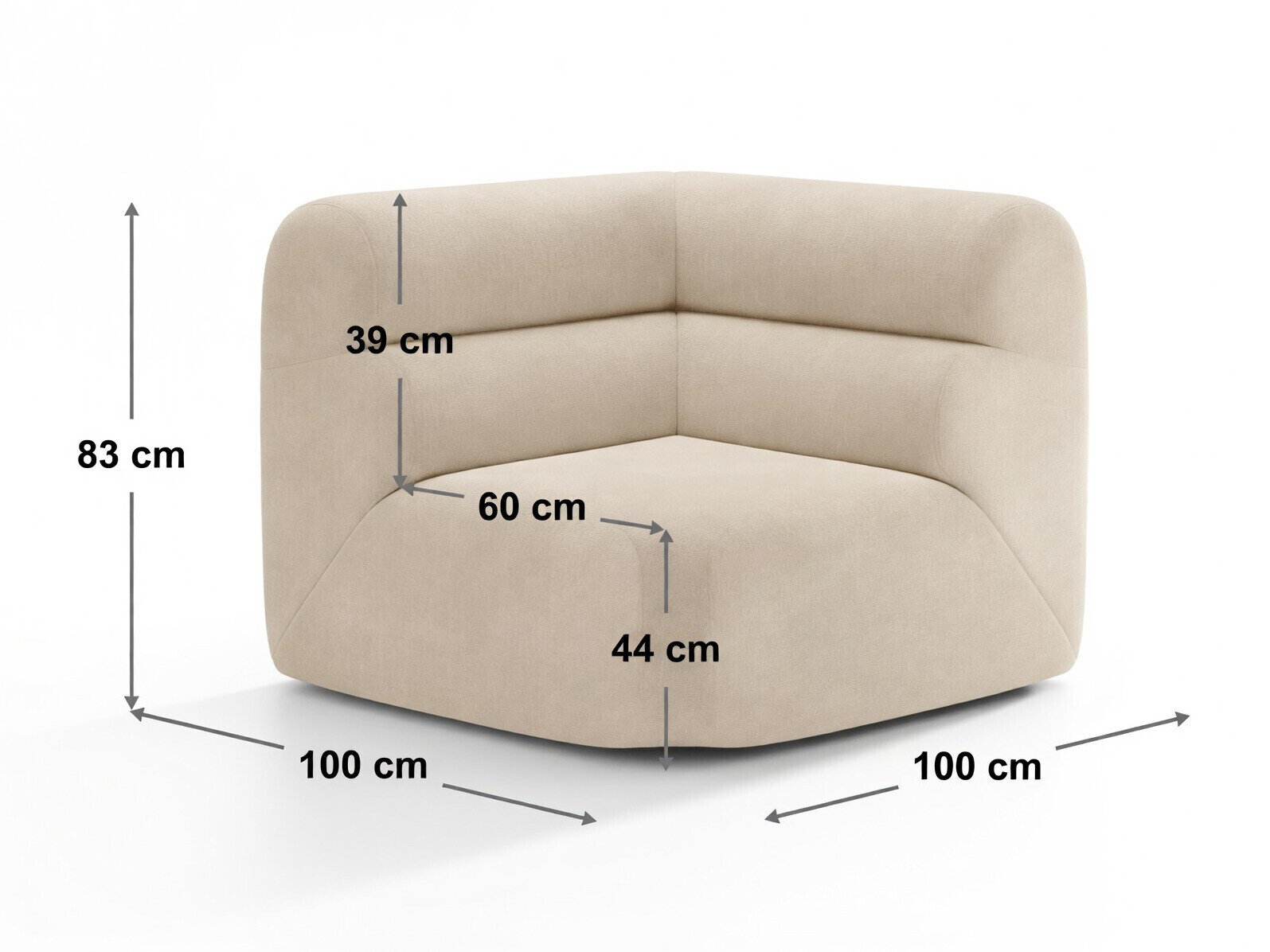 Modulaarinen istuinyksikkö Cirbeno 108 (Golden 68)