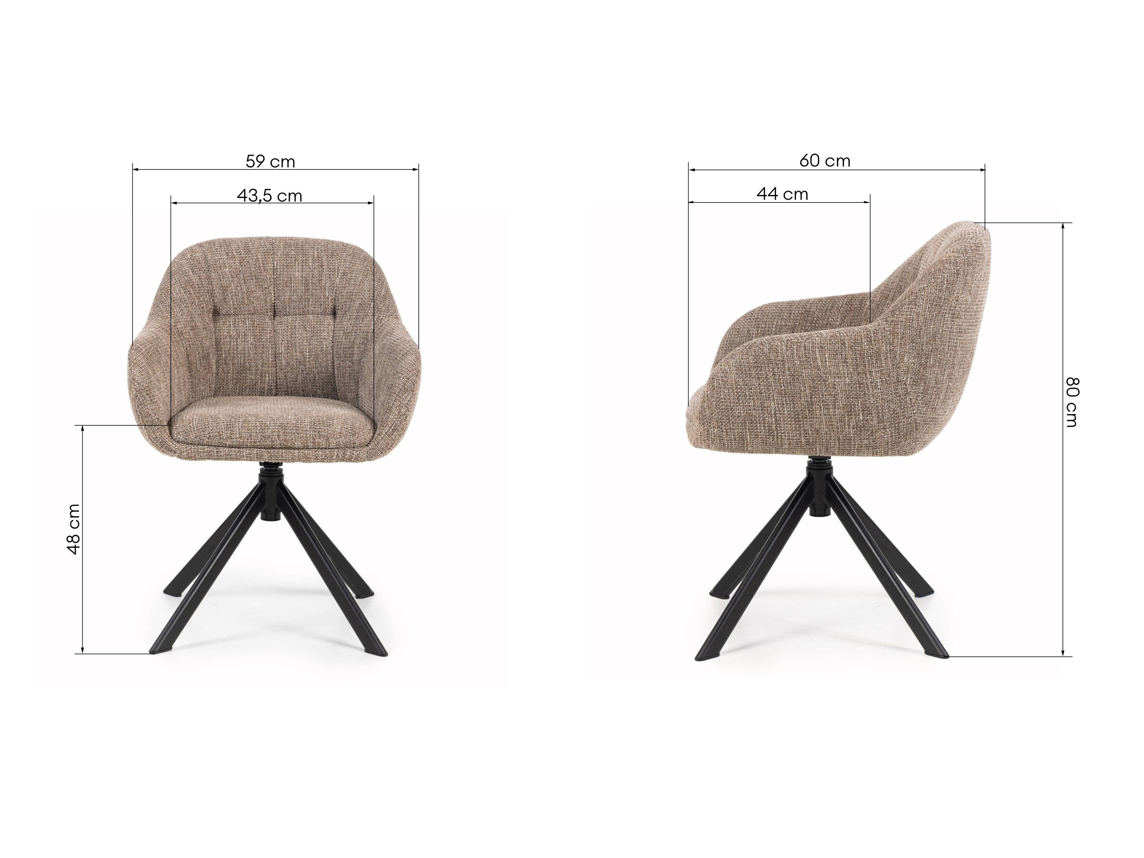 Tuoli Burleson 803 (Ruskea)