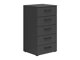 Chest of drawers Fenopha 181 (Graphite)