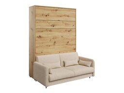 Seinäsänky Concept Lenart VII (Artisaanitammi + Beige)