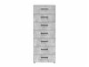 Chest of drawers Fenopha 197 (Concrete)