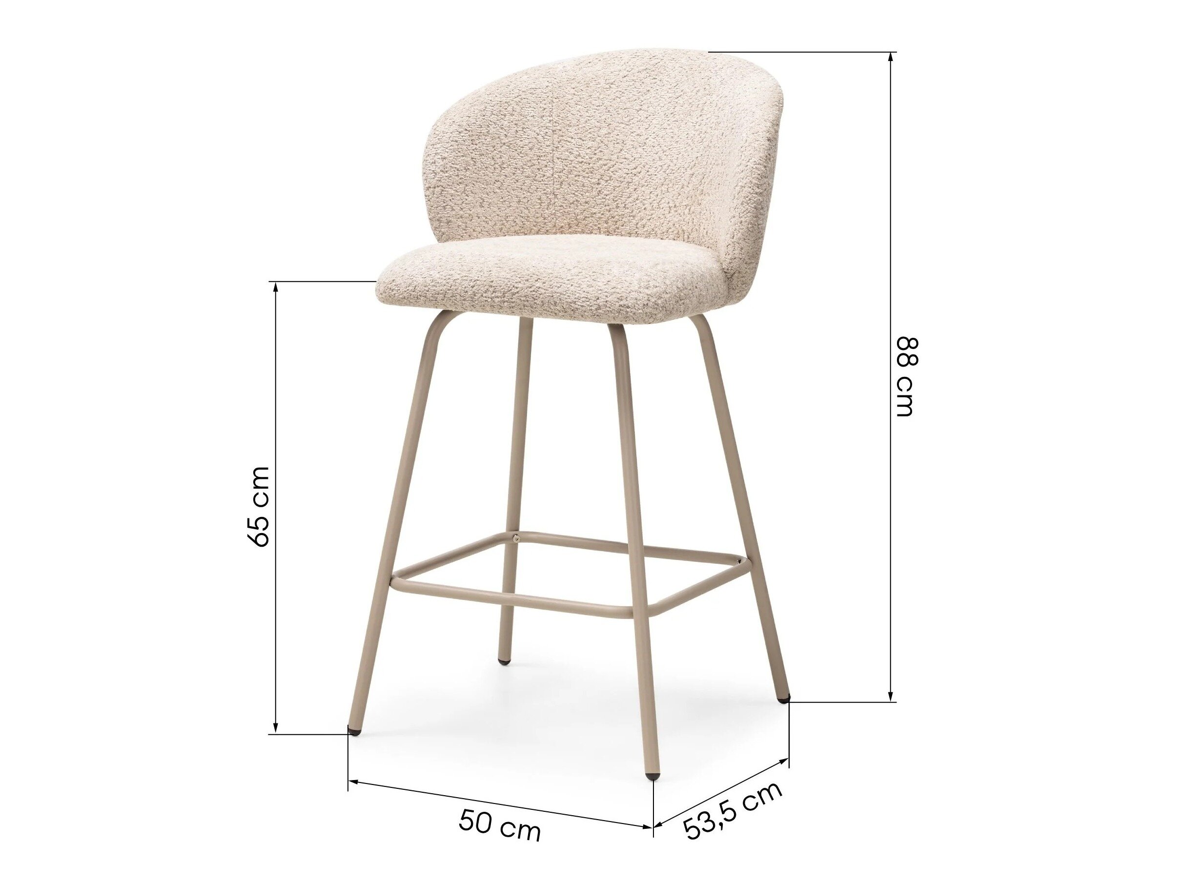 Baarituoli Burleson 221 (Beige)