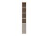Bookcase Boston 782 (Light oak + Basalt)