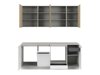 Kitchen set Boston 793 (White + Light oak)