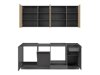 Kitchen set Boston 793 (Anthracite + Light oak)