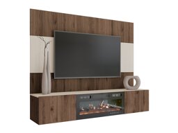 Olohuonesetti Comfivo Salix VII (Pähkinä + Vaalea Travertine)