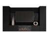 Olohuonesetti Comfivo Salix VIII (Musta + Musta marmori)