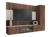 Olohuonesetti Comfivo Salix IX (Pähkinä + Vaalea Travertine)