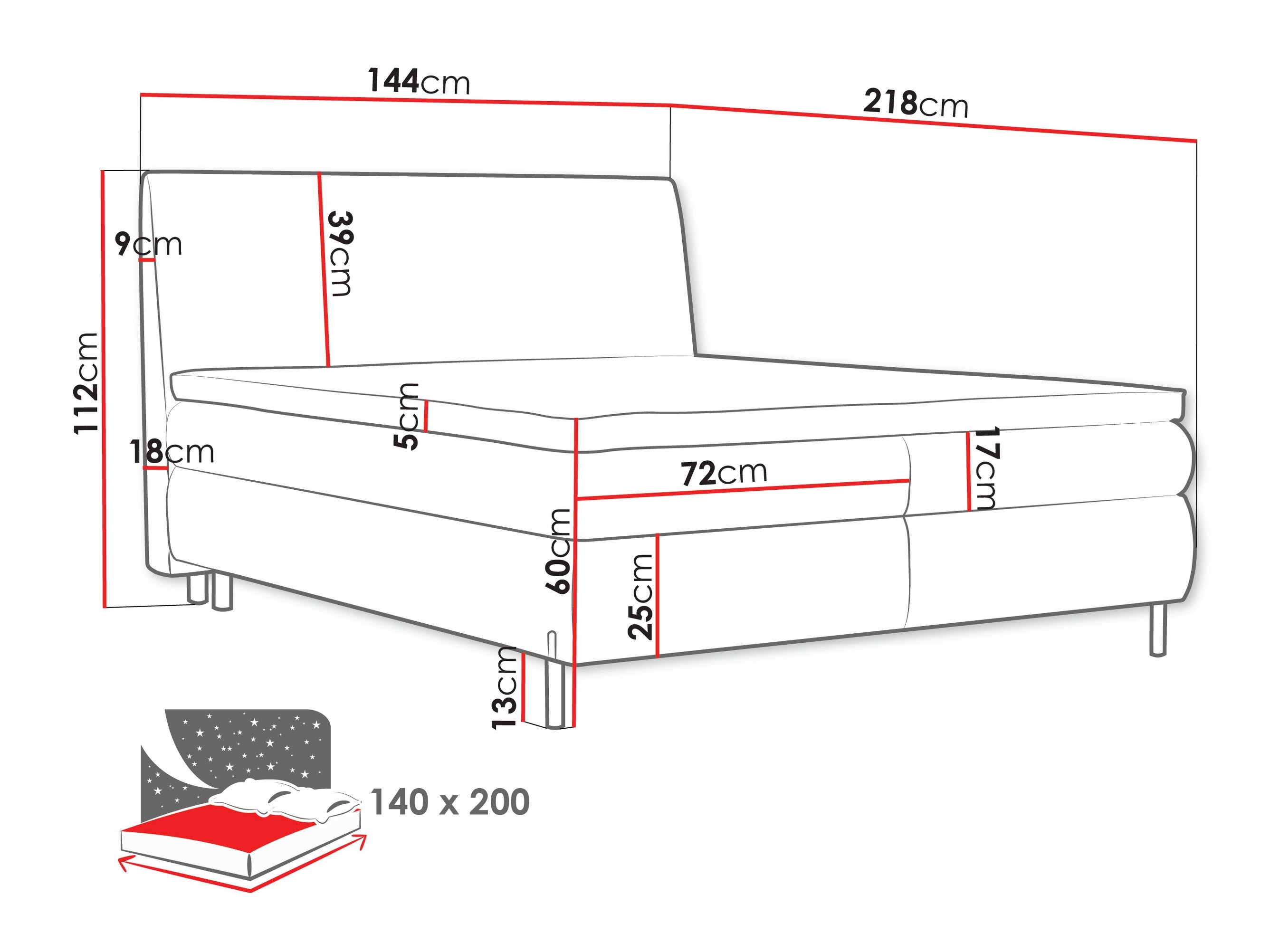 Jenkkisänky Portage 113 (Adventure 06)