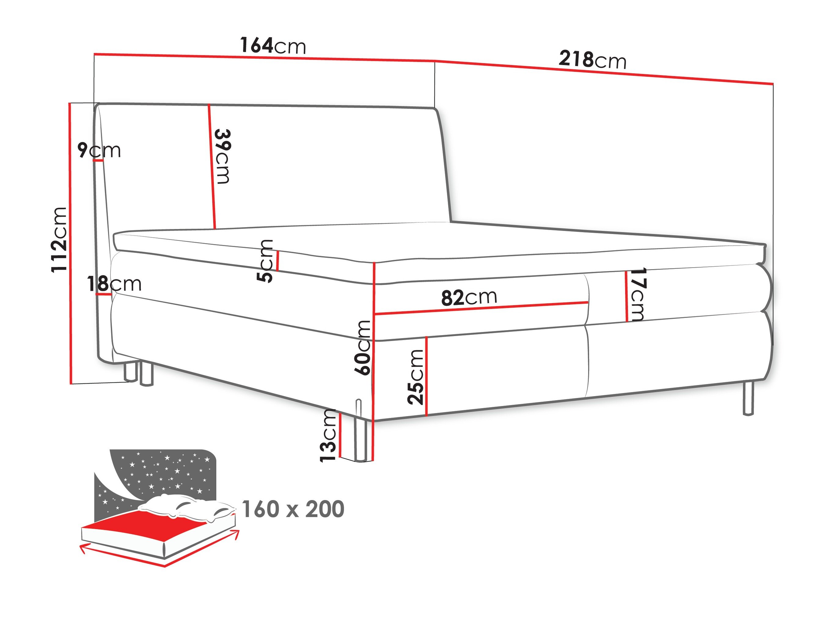 Jenkkisänky Portage 113 (Adventure 94)