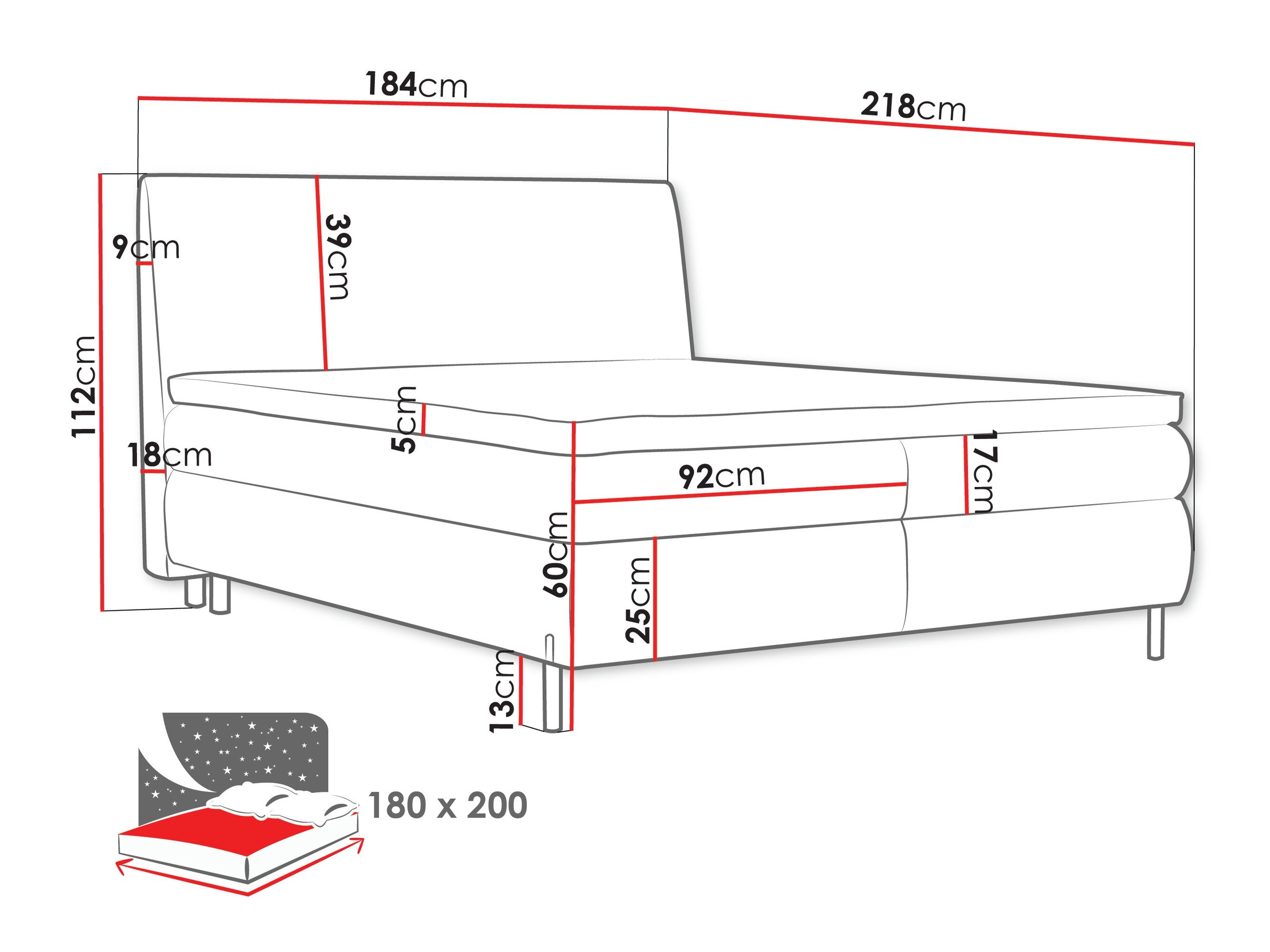 Jenkkisänky Portage 113 (Adventure 94)