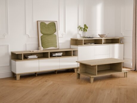 Living room set Evarveru 108 (Matte white)