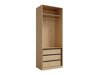 Vaatekaappi Toledo 145 (Tammi + Beige)